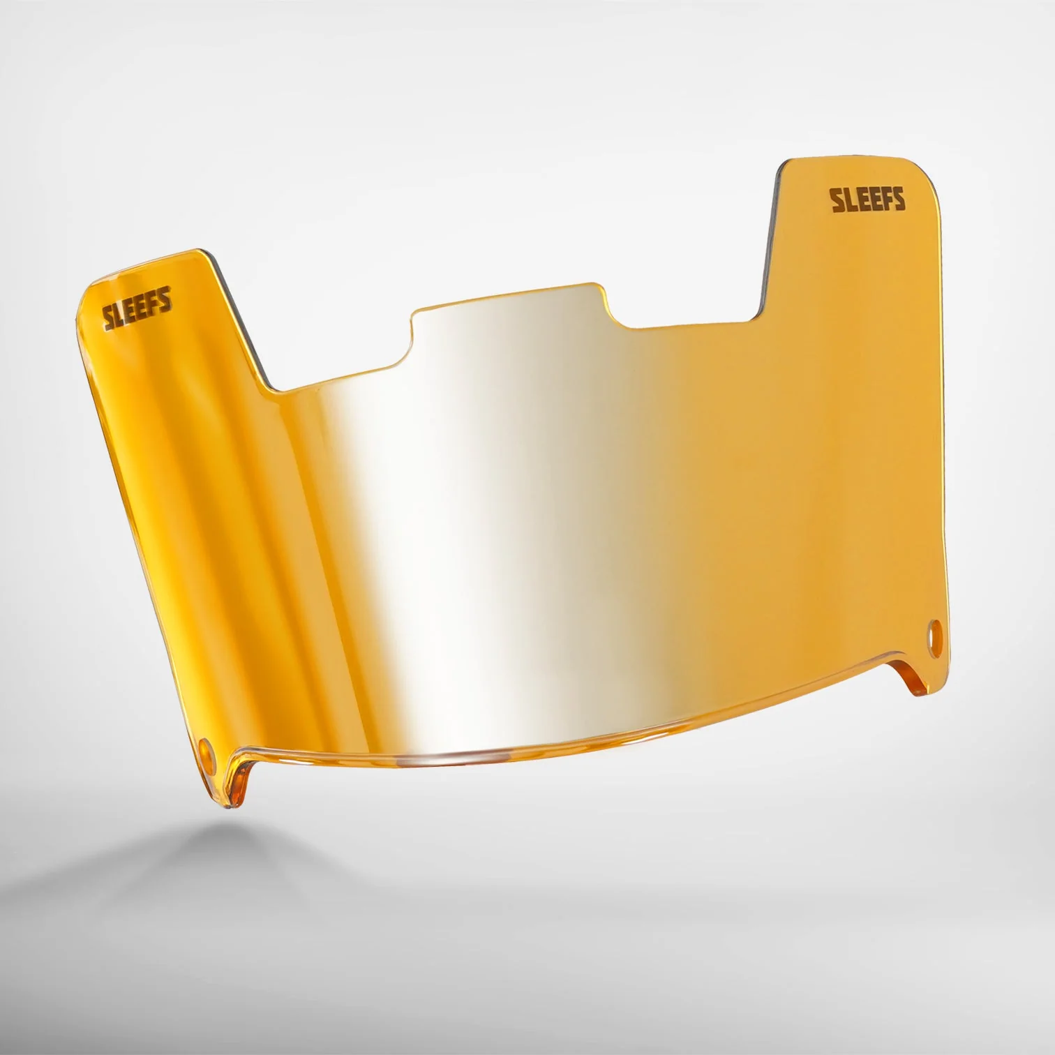 Tiger Orange Machine Silver Helmet Eye-Shield Visor for Kids - Image 3