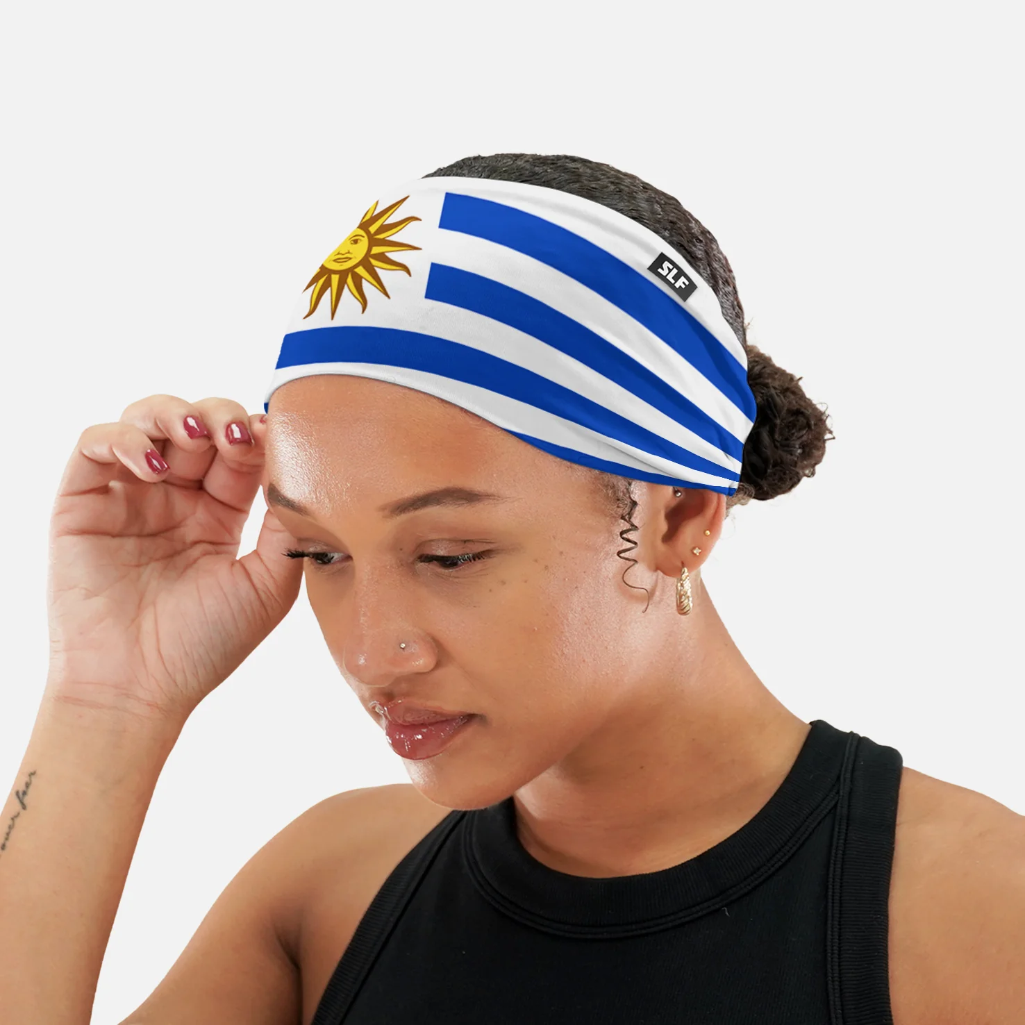 Uruguay Flag Headband - Image 4