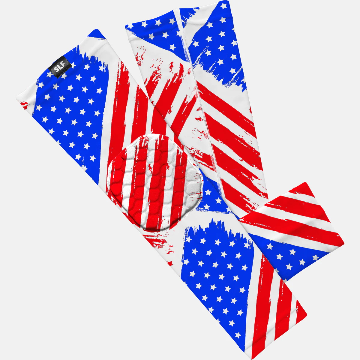 USA Brushed Flag Padded Arm Sleeve - Image 3