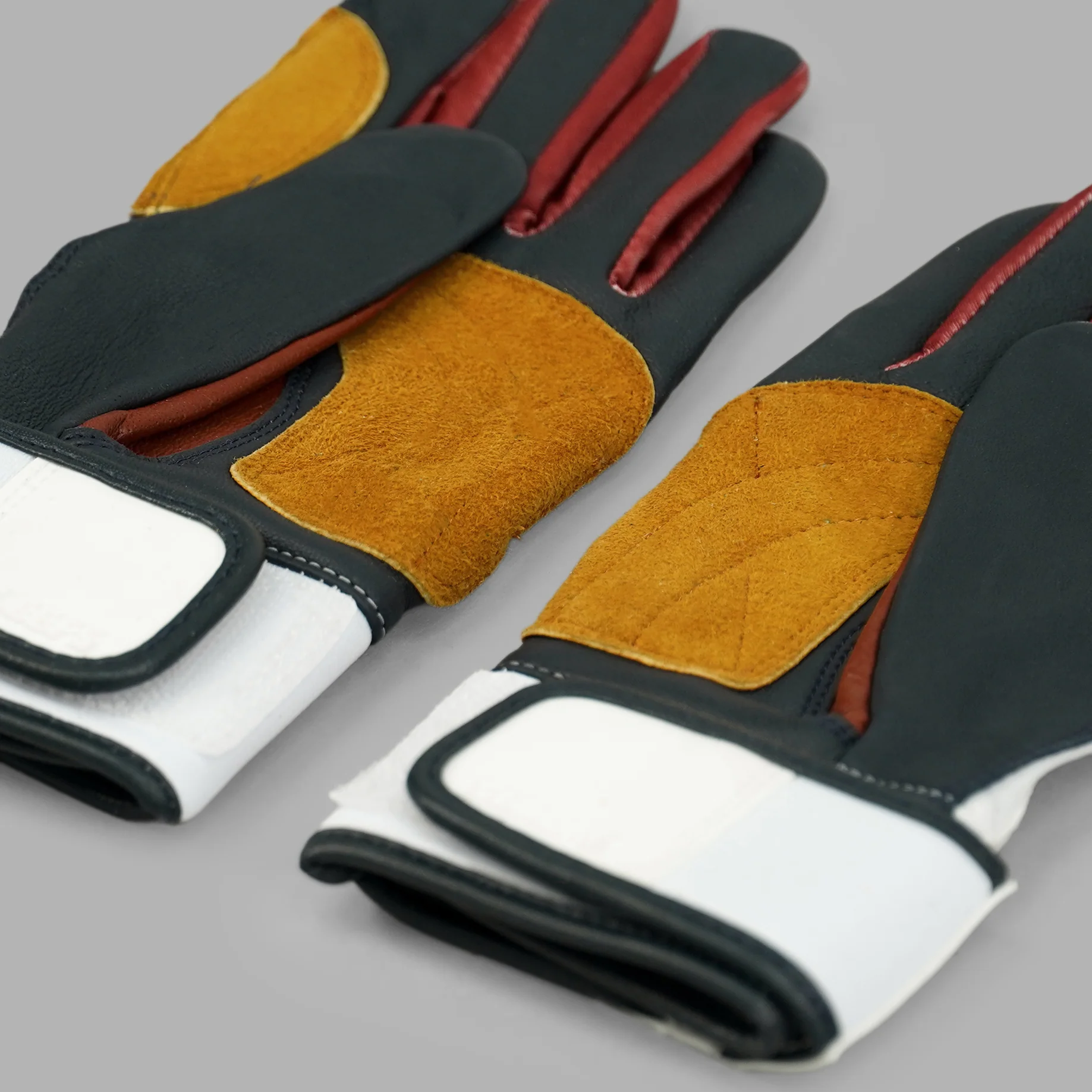 USA Flag Kids Baseball Batting Gloves - Image 4