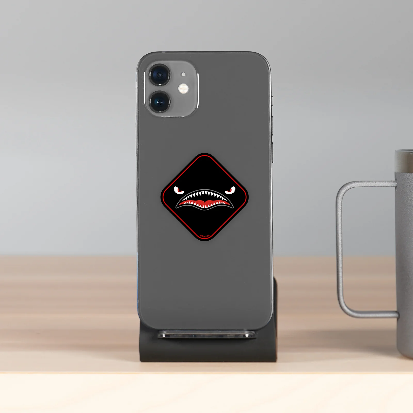 War Shark Blackout Sticker - Image 3