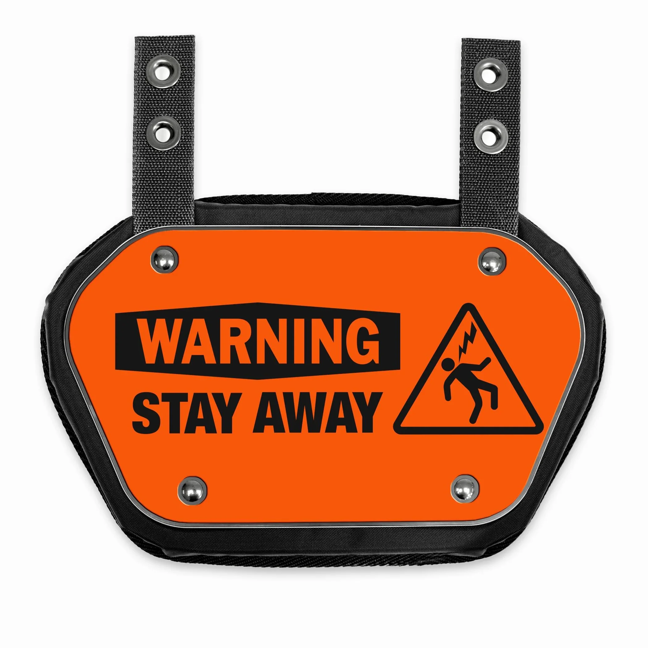 Warning Stay Away Sticker for Backplate - Image 15