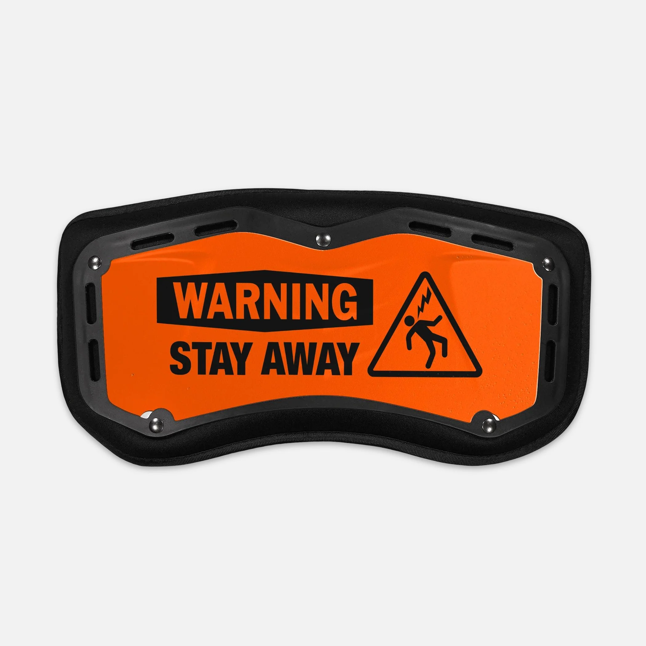 Warning Stay Away Sticker for Backplate - Image 16