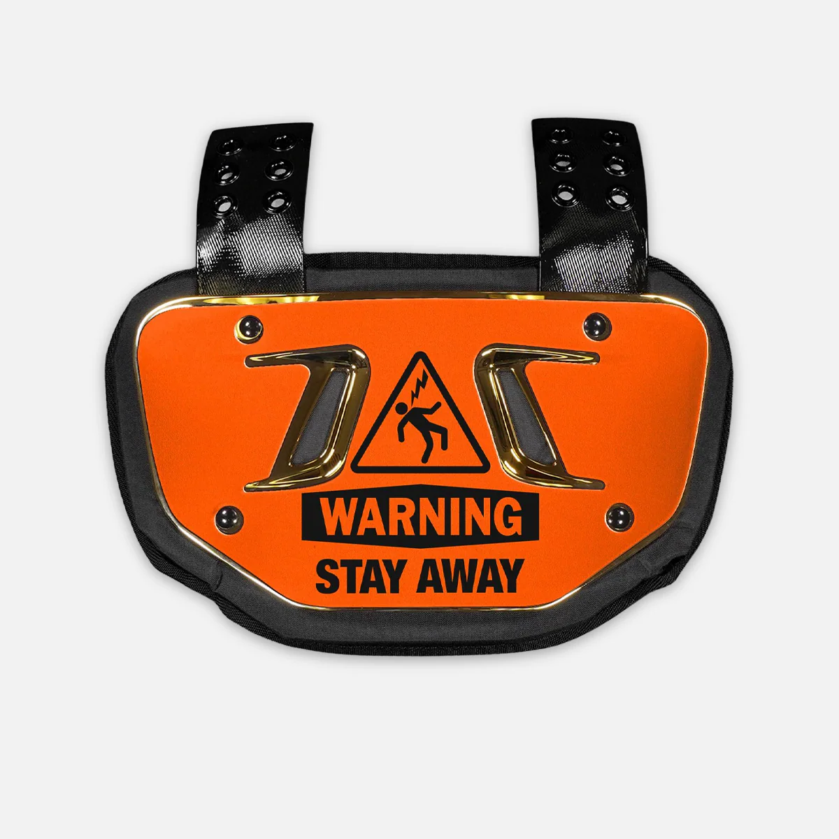 Warning Stay Away Sticker for Backplate - Image 3