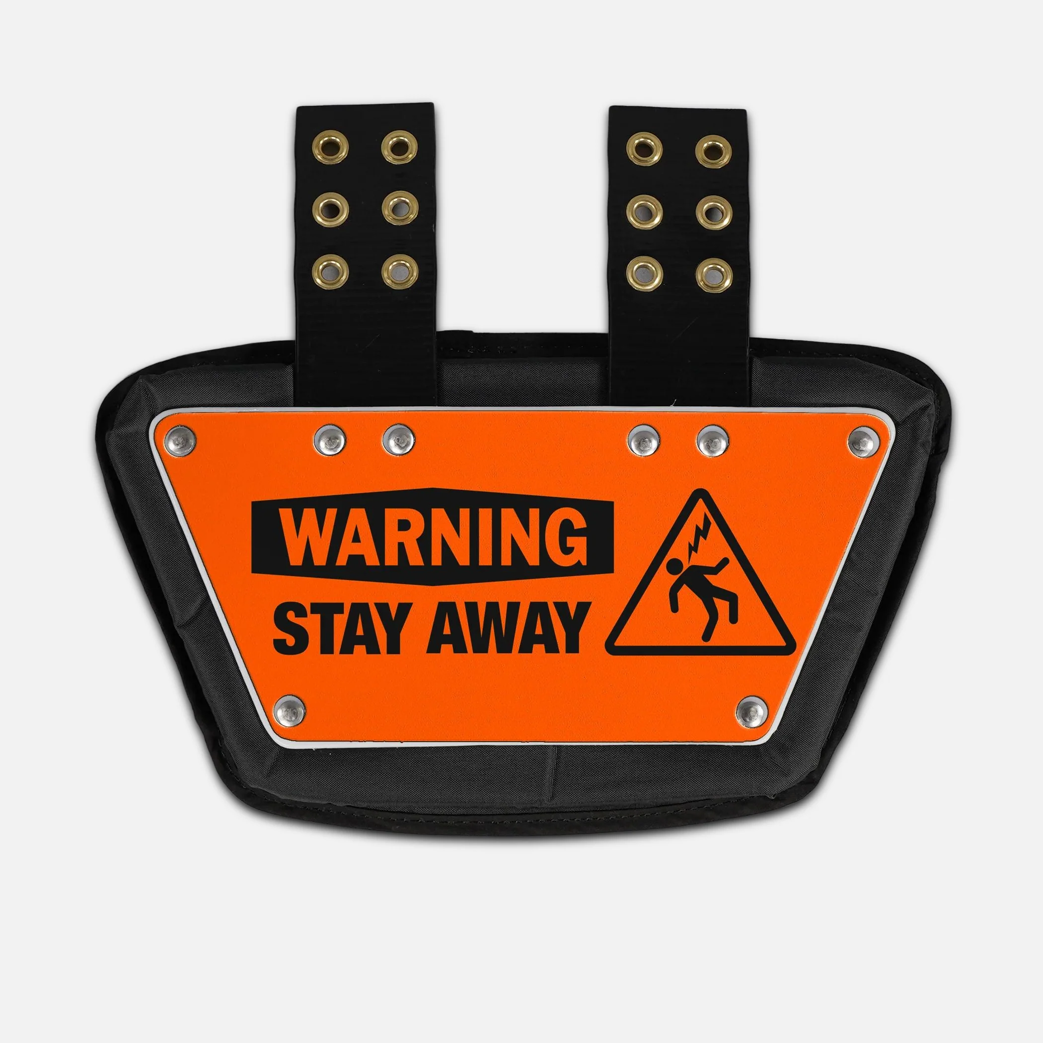 Warning Stay Away Sticker for Backplate - Image 6