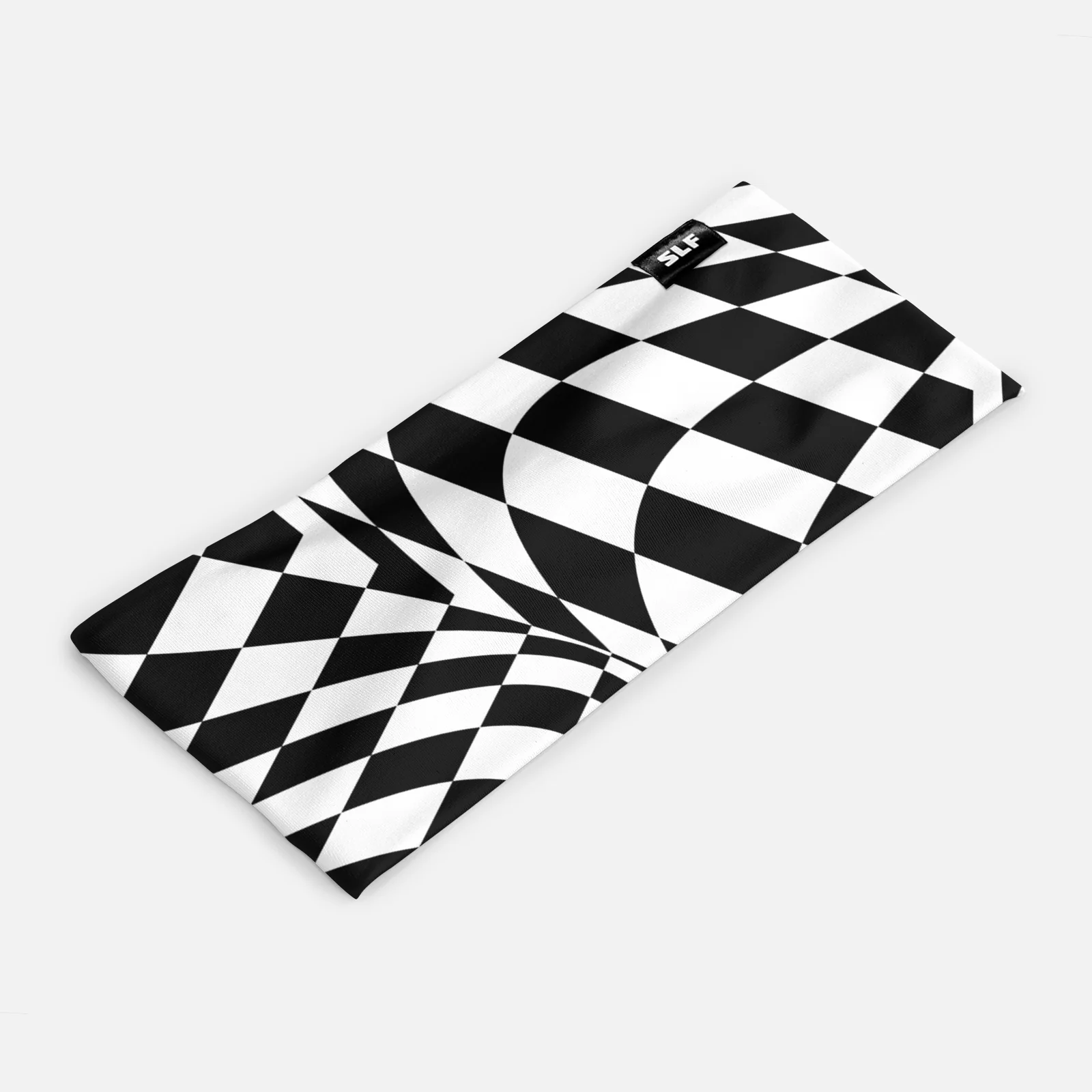 Warped Checkered Headband - Image 2