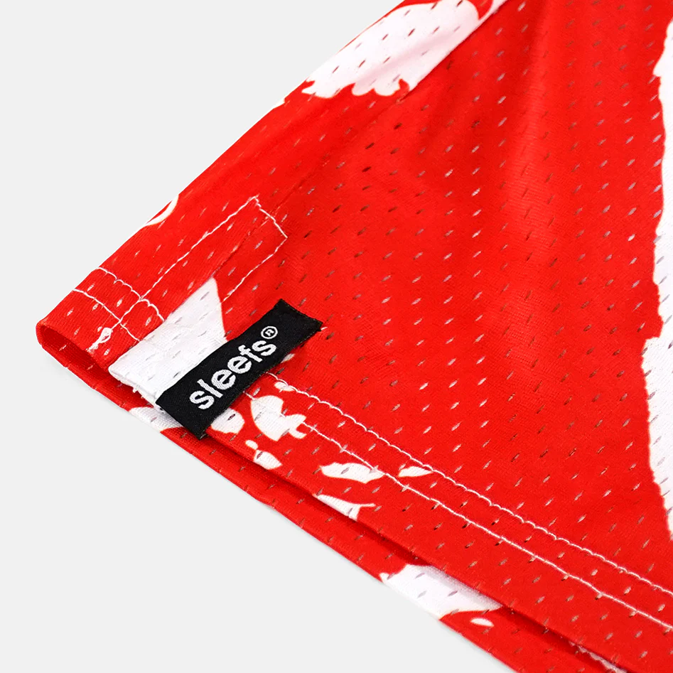 Watercolor USA Flag Shorts - 7" - Image 4