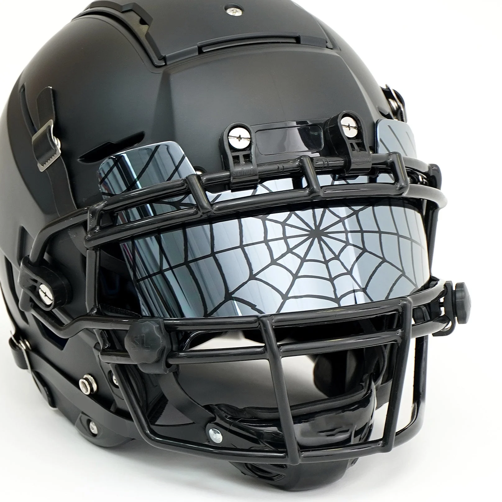 Web Silver Moonstone Helmet Eye-Shield Visor for Kids - Image 3