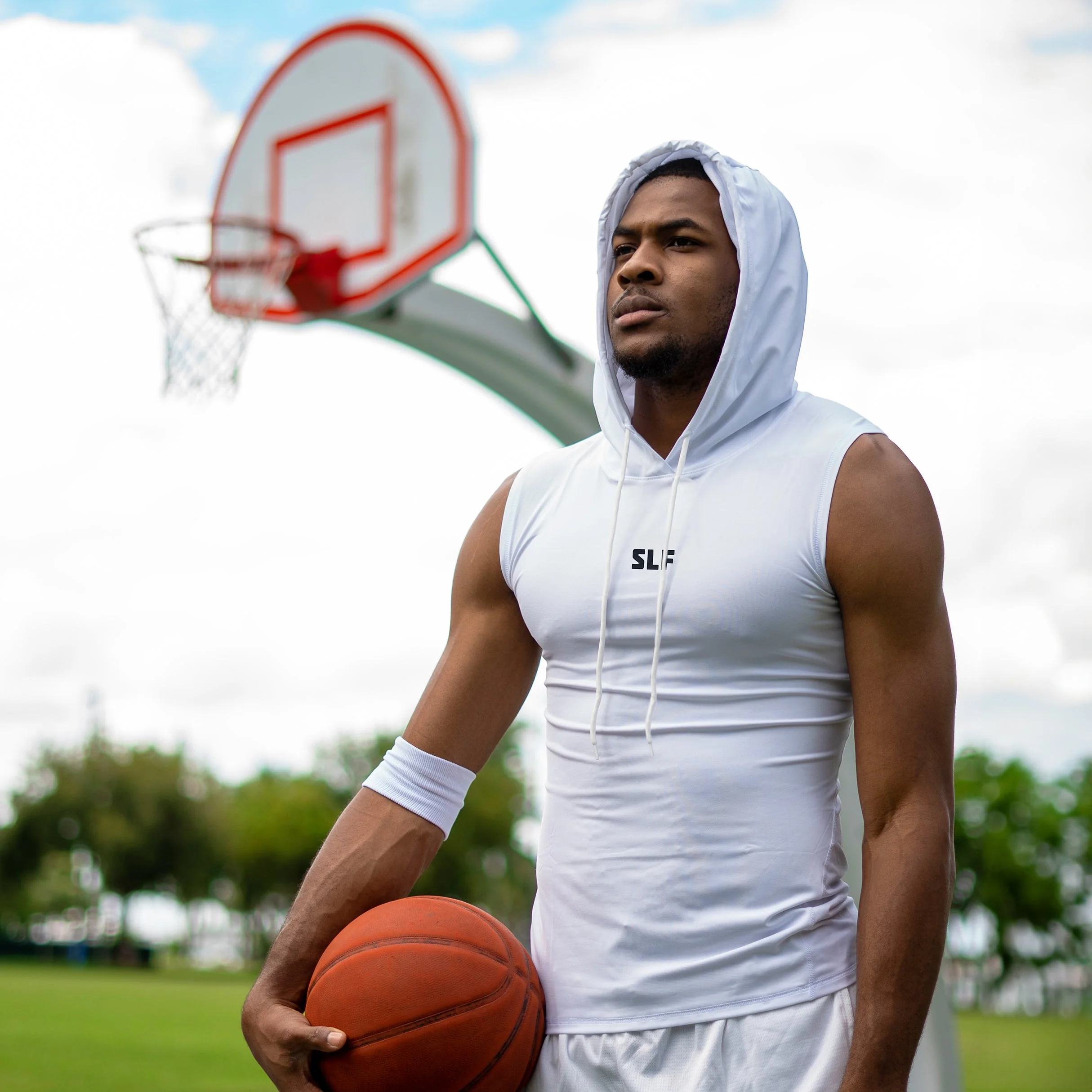 White + Black Compression Hoodies Bundle - Image 4