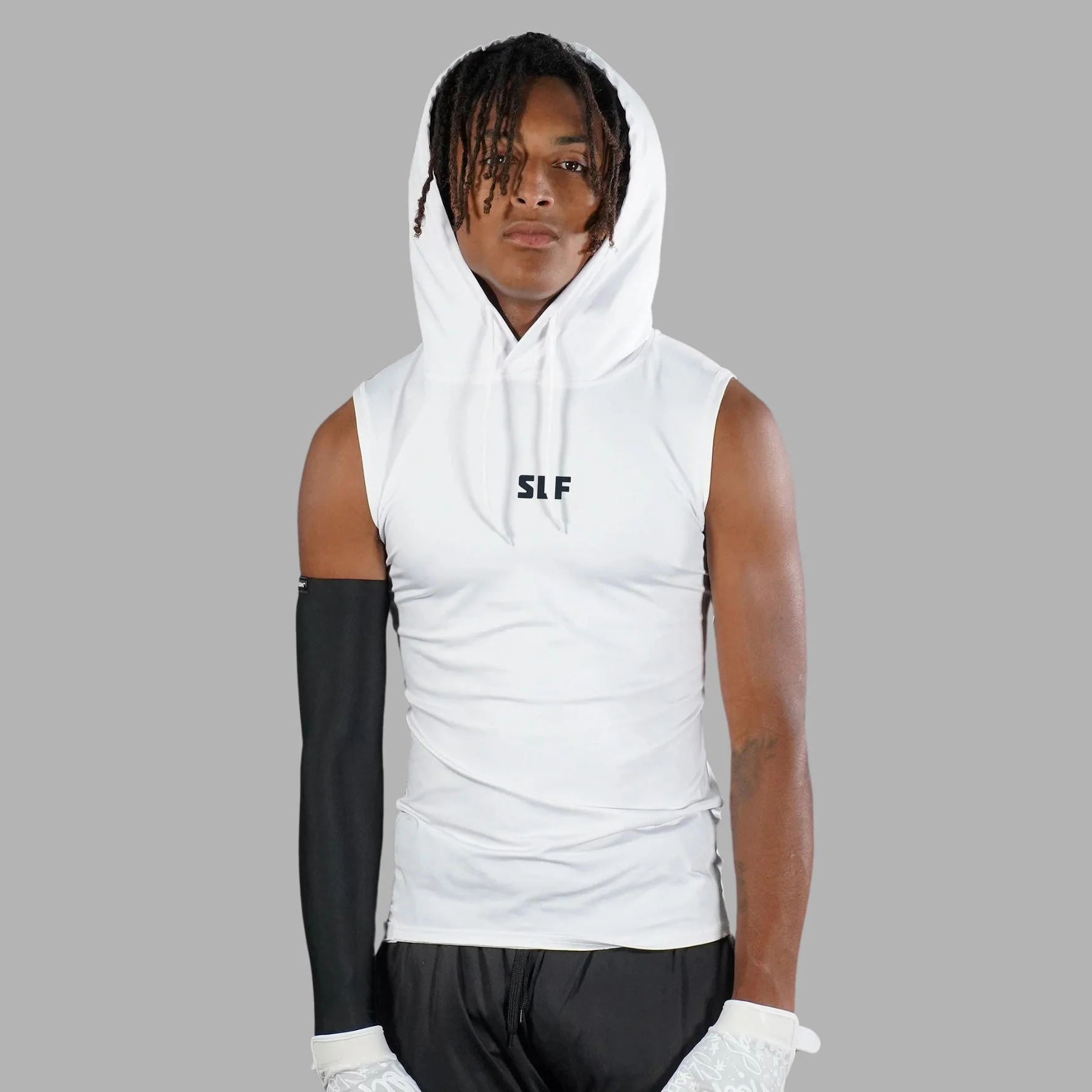 White + Black Compression Hoodies Bundle - Image 6