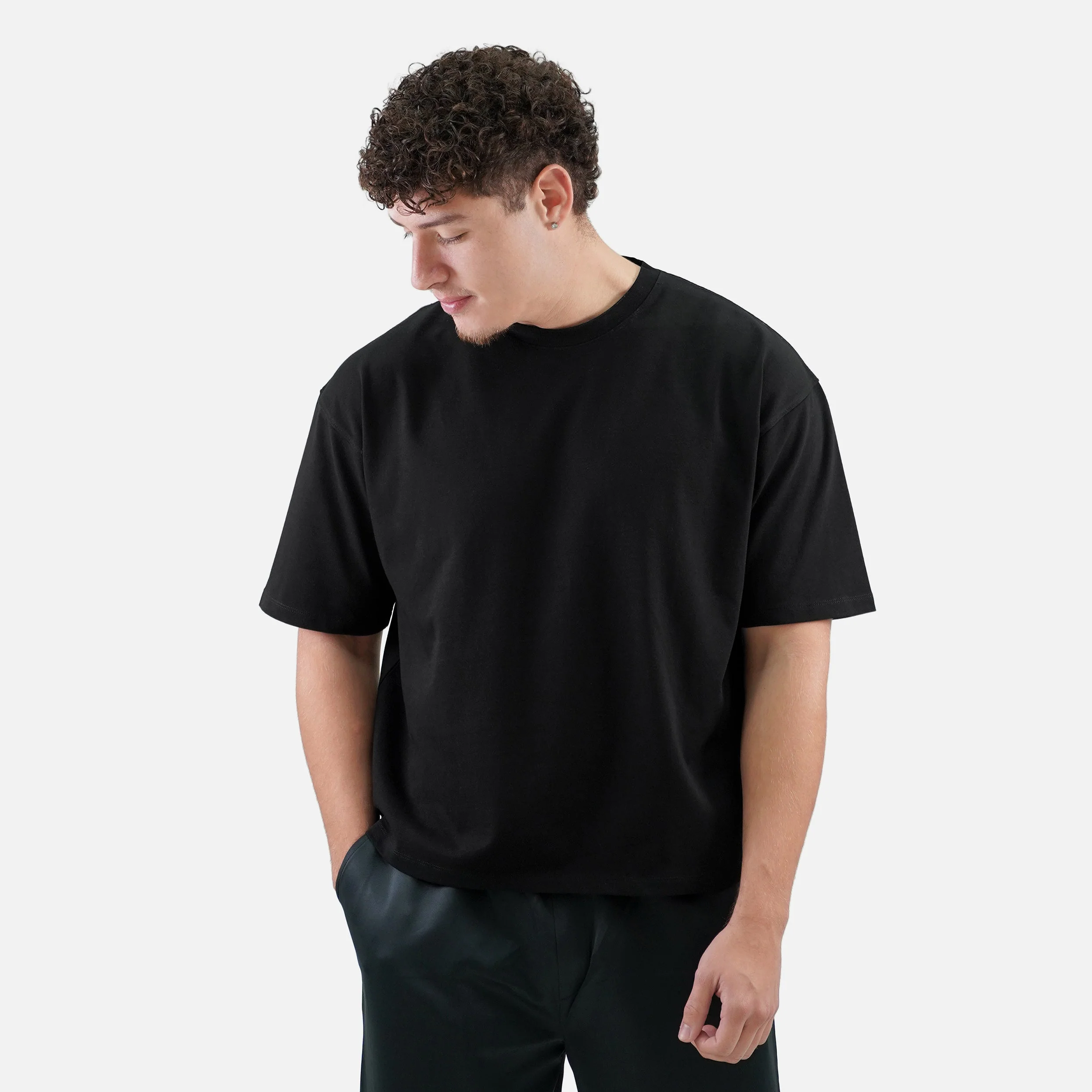 White + Black Oversize Shirts Bundle - Image 3