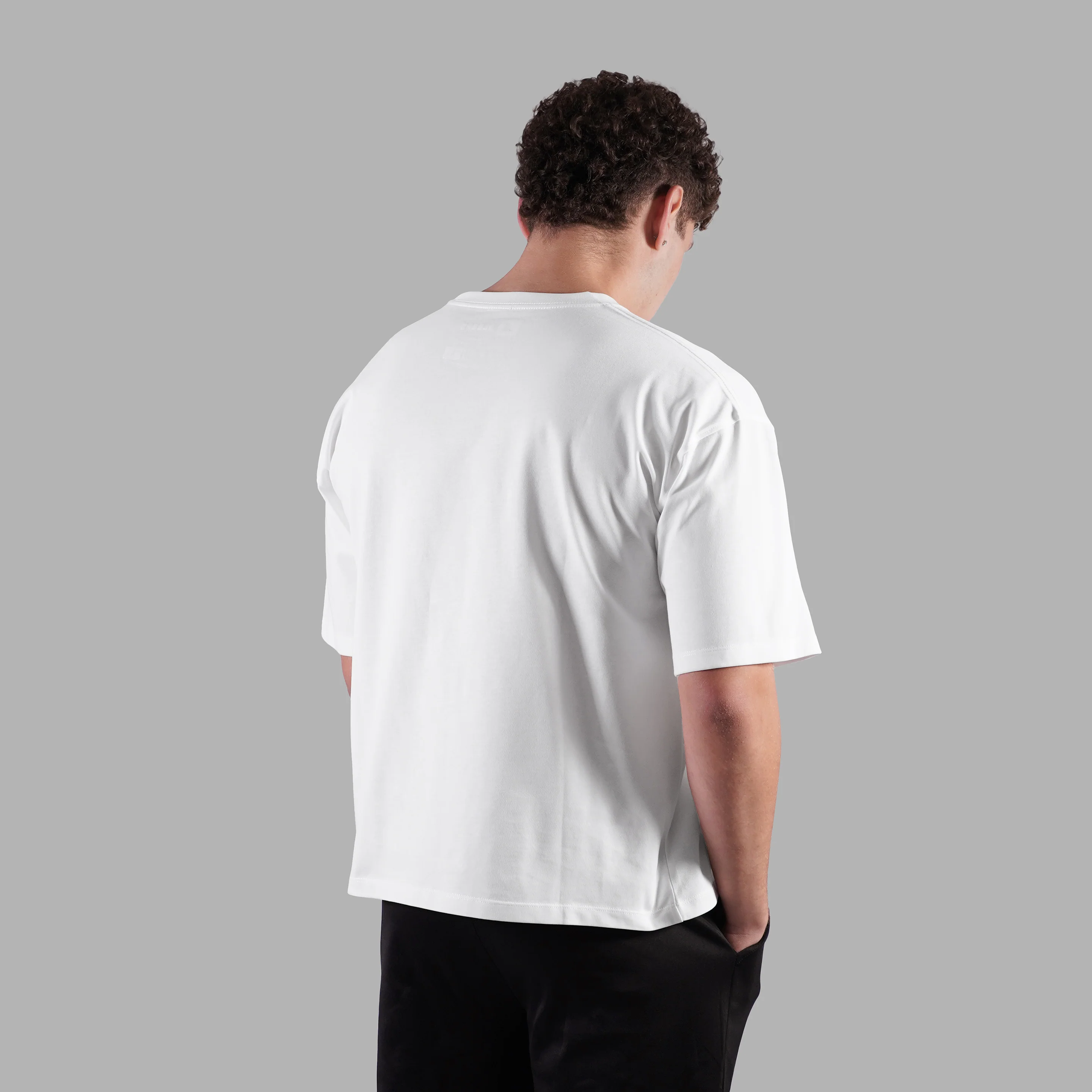 White + Black Oversize Shirts Bundle - Image 9