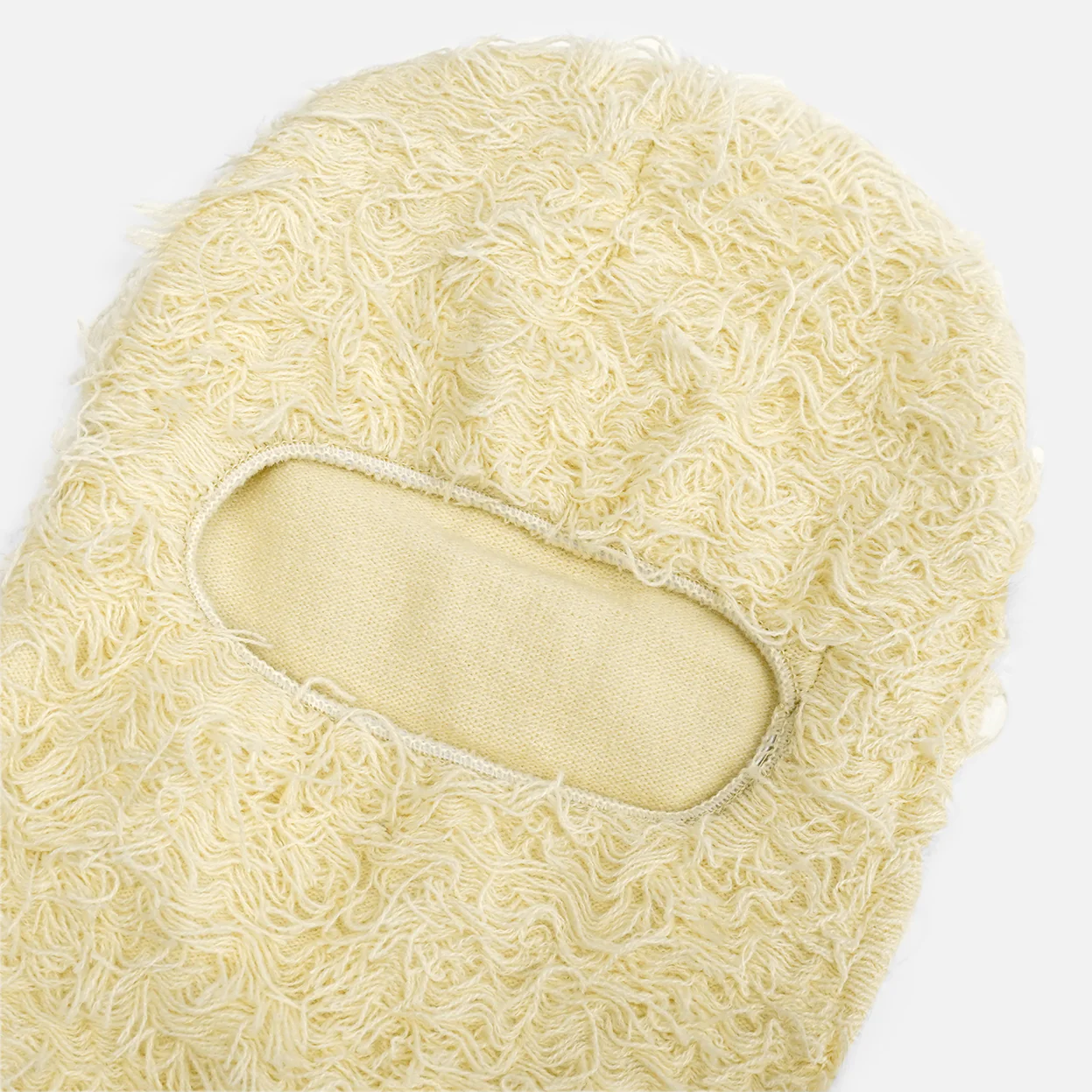Ivory Goat's Wool Shiesty Mask - Image 4