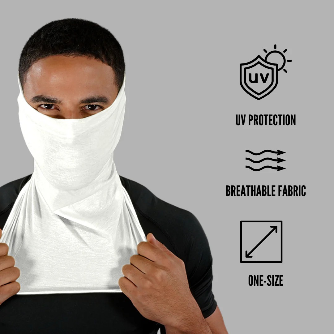 White Neck Gaiter - Image 3