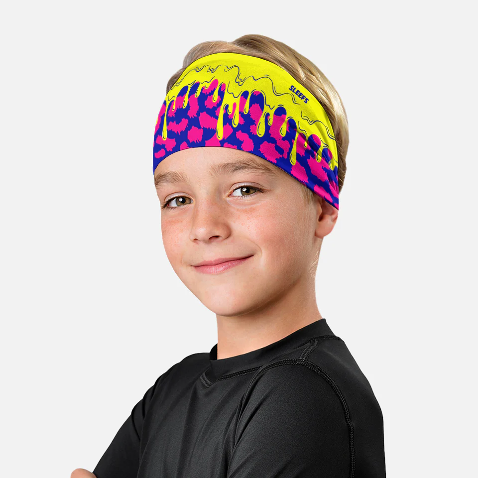 Wild Pop Drip Kids Headband - Image 2