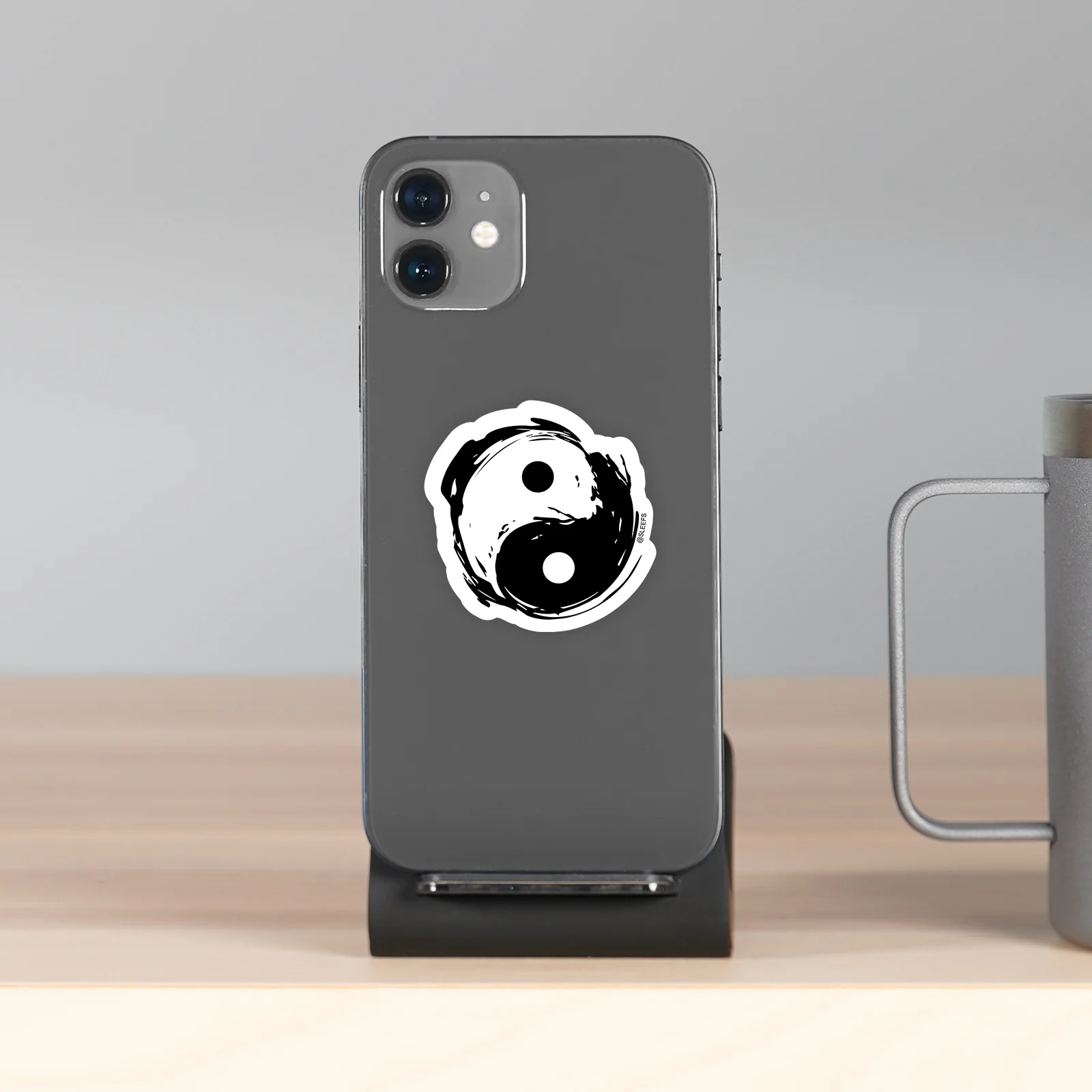 Yin and Yang Sticker - Image 3