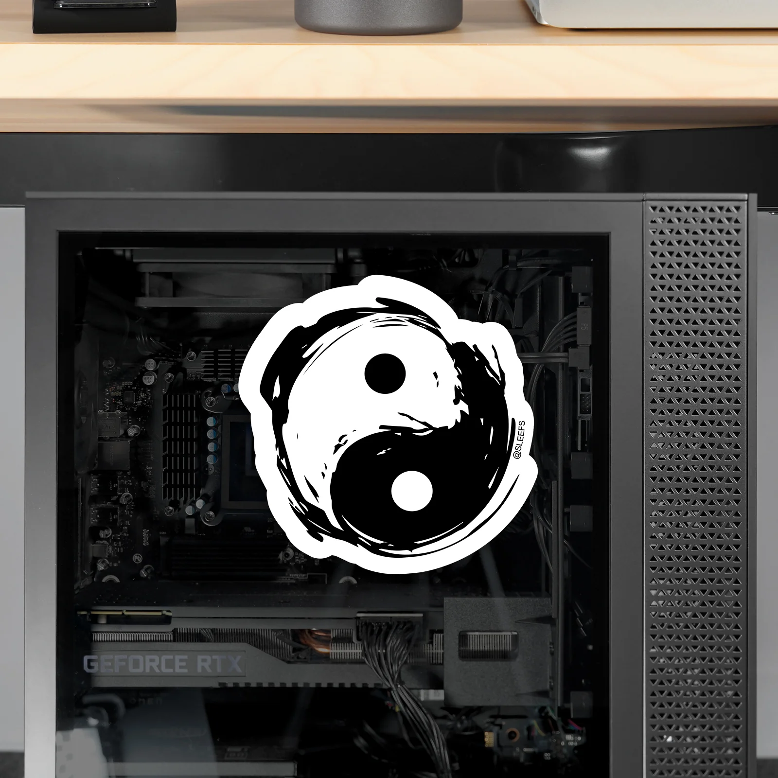 Yin and Yang Sticker - Image 6